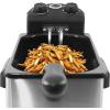 Elite Gourmet EDF-3500 Electric Immersion Deep Fryer. Removable Basket, Timer Control Adjustable Temperature, Lid with Viewing Window and Odor Free Filter,Stainless Steel,3.5 Quart / 14 Cup(3.5 Quart / 14 Cup)