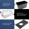 Elite Gourmet EDF-3500 Electric Immersion Deep Fryer. Removable Basket, Timer Control Adjustable Temperature, Lid with Viewing Window and Odor Free Filter,Stainless Steel,3.5 Quart / 14 Cup(2 Quart / 8.2 cup)