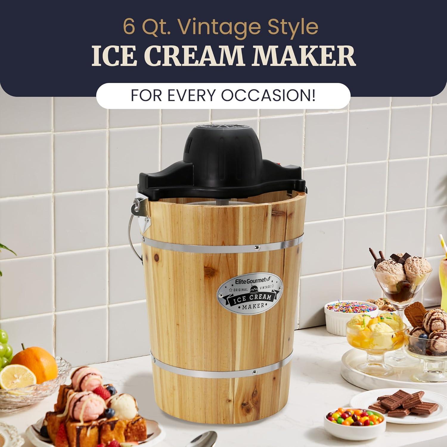 imageAmericana Collection Elite Pint Perfect EIM1205M 1 Pint Ice Cream Maker Freezing Mug Frozen Yogurt Sorbet Gelato Treat Recipes MintPine