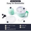 Americana Collection Elite Pint Perfect™ EIM1205M 1 Pint Ice Cream Maker Freezing Mug, Frozen Yogurt, Sorbet, Gelato Treat, Recipes, Mint(Spearmint)