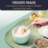 Americana Collection Elite Pint Perfect™ EIM1205M 1 Pint Ice Cream Maker Freezing Mug, Frozen Yogurt, Sorbet, Gelato Treat, Recipes, Mint(Spearmint)
