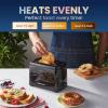 Elite Gourmet ECT1027G Cool-Touch 2 Slice Toaster, 6 Toast Settings & Cancel Function, Extra Wide 1.25” Slots Easily Fits Breads, English Muffins, Bagels & Waffles, Gunmetal Gray(Black)