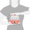 Elite Gourmet EGC007CBL# Rapid Egg Cooker, 7 Easy-To-Peel, Hard, Medium, Soft Boiled Eggs, Poacher, Omelet Maker, Auto Shut-Off, Alarm, 16-Recipe Booklet, BPA-Free, Cobalt(Coral)