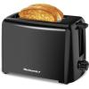 Elite Gourmet ECT1027G Cool-Touch 2 Slice Toaster, 6 Toast Settings & Cancel Function, Extra Wide 1.25” Slots Easily Fits Breads, English Muffins, Bagels & Waffles, Gunmetal Gray(Black)