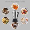 Elite Gourmet 6-Cup Electric Coffee Percolator – Stainless Steel, Fast Brewing, Keep Warm with Auto Shut-Off, Clear Brew Progress Knob, Cordless Serving Base, Reusable Filter, 1000W(12-Cup (Pack of 4))
