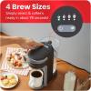 Elite Gourmet EHC9420 Automatic 5-Cup Brew & Drip Coffee Maker with Pause N Serve Reusable Filter, On/Off Switch, Water Level Indicator(Black)