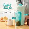 Elite Gourmet EHC9420 Automatic 5-Cup Brew & Drip Coffee Maker with Pause N Serve Reusable Filter, On/Off Switch, Water Level Indicator(Mint)