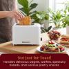 Elite Gourmet ECT-1027# Cool Touch Toaster, 7 Toast Settings Cancel Functions, Slide Out Crumb Tray, Extra Wide 1.5″ Slots for Bagels Waffles Specialty Breads, Puff Pastry, Snacks, White(2 Slice)