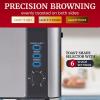 Elite Gourmet ECT5322 Long Slot 4 Slice Toaster, Countdown Timer, Bagel Function 6 Toast Setting, Defrost, Cancel Function, Built-in Warming Rack, Extra Wide Slots for Bagels Waffles, Stainless Steel(Stainless Steel)