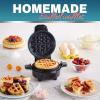 Elite Gourmet EOM123 Non-Stick Omelet, Frittata, Snack Pocket Maker, Dessert Maker, 2 Individual 5.6″ Omelets, Stainless Steel(Mint)