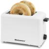 Elite Gourmet ECT-1027# Cool Touch Toaster, 7 Toast Settings Cancel Functions, Slide Out Crumb Tray, Extra Wide 1.5″ Slots for Bagels Waffles Specialty Breads, Puff Pastry, Snacks, White(2 Slice)