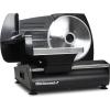 Elite Gourmet EMT-625B Ultimate Precision Electric Deli Food Meat Slicer Removable Stainless Steel Blade, Adjustable Thickness, Ideal for Cold Cuts, Hard Cheese, Vegetables & Bread, 7.5”, Black(Stainless Steel & Black)