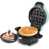 Elite Gourmet EOM123 Non-Stick Omelet, Frittata, Snack Pocket Maker, Dessert Maker, 2 Individual 5.6″ Omelets, Stainless Steel(Mint)