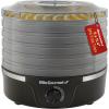 Elite Gourmet EFD319BNG Food Dehydrator, 5 BPA-Free 11.4″ Trays Adjustable Temperature Controls, Jerky, Herbs, Fruit, Veggies, Dried Snacks, Black and Grey, 5 Trays(Black and Gray)