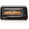 Elite Gourmet ETO236 Personal Compact 2 Slice Countertop Toaster Oven with 15 Minute Timer & Adjustable Temperature, Bake, Broil, & Toast, Black