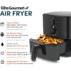Elite Gourmet EAF-3218BL Personal 1.1Qt Compact Space Saving Electric Hot Air Fryer Oil-Less Healthy Cooker, Timer & Temperature Controls, PFOA Free, Mint(Black)