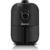 Elite Gourmet EAF0201X Personal Compact Space Saving Electric Hot Air Fryer Oil-Less Healthy Cooker, Timer & Temperature Controls, 1000W, 2.1 Quart, Black(Black)