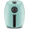 Elite Gourmet EAF-4617X Electric Digital Hot Air Fryer, 1350Watts, Oil-Less Healthy Cooker, Timer & Temperature Controls, 4 Quart, Black(2.1 Quart)