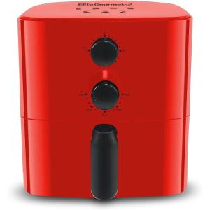 Elite Gourmet EAF-3218BL Personal 1.1Qt Compact Space Saving Electric Hot Air Fryer Oil-Less Healthy Cooker, Timer & Temperature Controls, PFOA Free, Mint(Red)