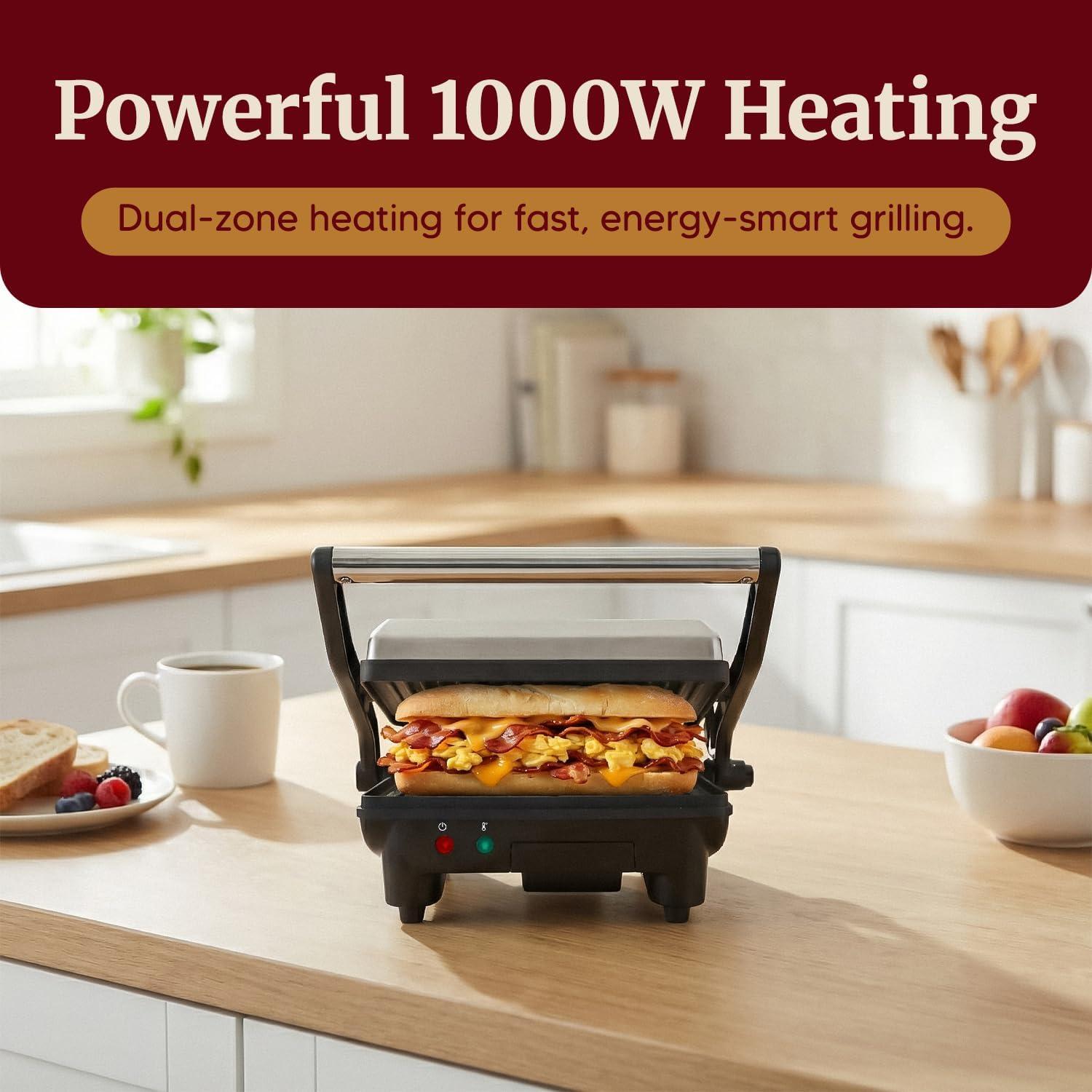 imageElite Gourmet EGL3450 Smokeless Indoor Electric BBQ Grill Dishwasher Safe Nonstick Adjustable Temperature Fast Heat Up LowFat Meals Easy to Clean Design BlackBlack