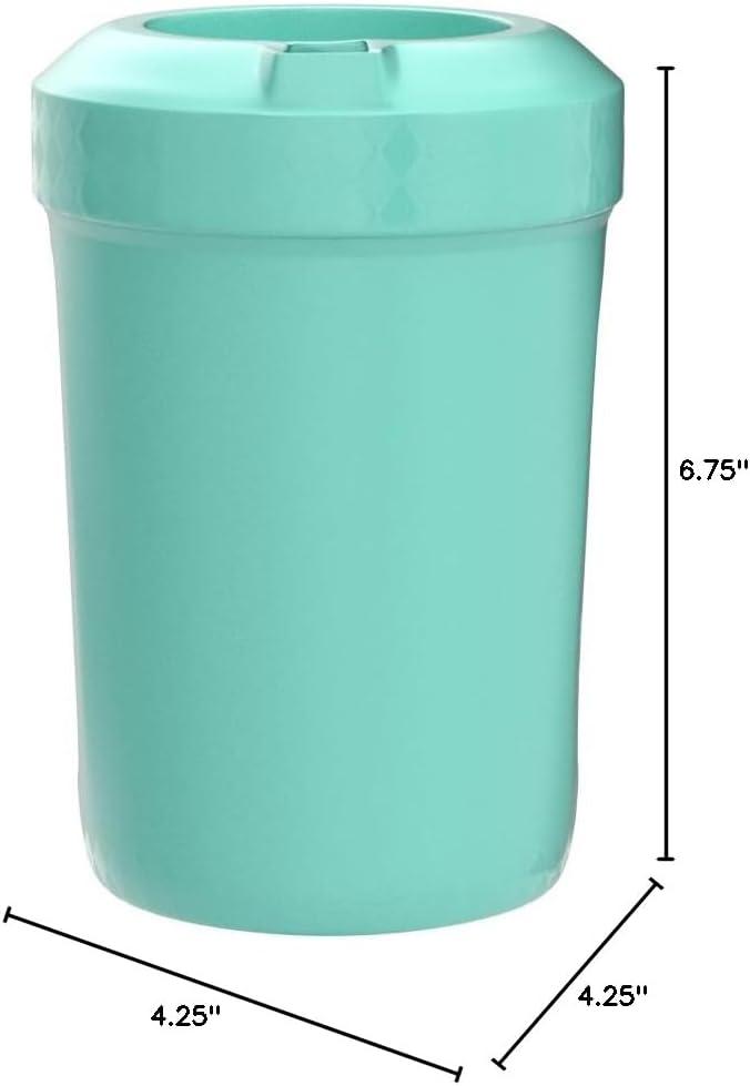 imageHyperChiller HC2M Patented Iced CoffeeBeverage Cooler NEW IMPROVEDSTRONGER AND MORE DURABLE Ready in One Minute Reusable for Iced Tea Wine Spirits Alcohol Juice 125 Oz SpearmintAqua Sky