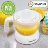 Elite Gourmet ETS740 BPA-Free 40-Watt Electric Citrus Juicer with 2 Cones, Compact, Large Volume, Pulp Control, Oranges, Lemons, Limes, Grapefruits with Easy Pour Spout, 1.2L, Black/Stainless Steel(16 ounce)