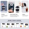 HyperChiller HC2BG Patented Iced Coffee/Beverage Cooler, NEW, IMPROVED,STRONGER AND MORE DURABLE! Ready in One Minute, Reusable for Iced Tea, Wine, Spirits, Alcohol, Juice, 12.5 Oz, Slate Blue(Stainless Steel)