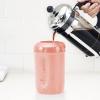 HyperChiller HC2BG Patented Iced Coffee/Beverage Cooler, NEW, IMPROVED,STRONGER AND MORE DURABLE! Ready in One Minute, Reusable for Iced Tea, Wine, Spirits, Alcohol, Juice, 12.5 Oz, Slate Blue(Rose Gold)