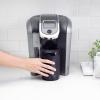 HyperChiller HC2BG Patented Iced Coffee/Beverage Cooler, NEW, IMPROVED,STRONGER AND MORE DURABLE! Ready in One Minute, Reusable for Iced Tea, Wine, Spirits, Alcohol, Juice, 12.5 Oz, Slate Blue(Black)