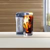 HyperChiller HC2CB Patented Iced Coffee/Beverage Cooler, NEW, IMPROVED,STRONGER AND MORE DURABLE! Ready in One Minute, Reusable for Iced Tea, Wine, Spirits, Alcohol, Juice, 12.5 Oz, Charcoal Black(Charcoal Black)