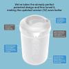 HyperChiller HC2CB Patented Iced Coffee/Beverage Cooler, NEW, IMPROVED,STRONGER AND MORE DURABLE! Ready in One Minute, Reusable for Iced Tea, Wine, Spirits, Alcohol, Juice, 12.5 Oz, Charcoal Black(White)