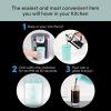 HyperChiller HC2M# Patented Iced Coffee/Beverage Cooler, NEW, IMPROVED,STRONGER AND MORE DURABLE! Ready in One Minute, Reusable for Iced Tea, Wine, Spirits, Alcohol, Juice, 12.5 Oz, Spearmint(Aqua Sky)