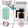 HyperChiller HC2M# Patented Iced Coffee/Beverage Cooler, NEW, IMPROVED,STRONGER AND MORE DURABLE! Ready in One Minute, Reusable for Iced Tea, Wine, Spirits, Alcohol, Juice, 12.5 Oz, Spearmint(Spearmint)