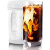 HyperChiller HC2CB Patented Iced Coffee/Beverage Cooler, NEW, IMPROVED,STRONGER AND MORE DURABLE! Ready in One Minute, Reusable for Iced Tea, Wine, Spirits, Alcohol, Juice, 12.5 Oz, Charcoal Black(White)