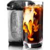 HyperChiller HC2M# Patented Iced Coffee/Beverage Cooler, NEW, IMPROVED,STRONGER AND MORE DURABLE! Ready in One Minute, Reusable for Iced Tea, Wine, Spirits, Alcohol, Juice, 12.5 Oz, Spearmint(Black)
