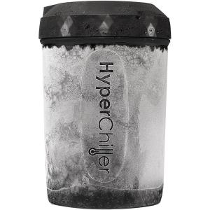 HyperChiller HC2BG Patented Iced Coffee/Beverage Cooler, NEW, IMPROVED,STRONGER AND MORE DURABLE! Ready in One Minute, Reusable for Iced Tea, Wine, Spirits, Alcohol, Juice, 12.5 Oz, Slate Blue(Black)