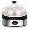 Elite Gourmet EGC-207 Easy Electric 7 Egg Capacity Cooker, No Alarm, Non-stick Omelet Maker, Scrambled, Soft, Medium, Hard Boiled with Auto Shut-Off, BPA Free(Stainless Steel)