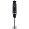 Elite Gourmet EHB1015 Immersion Hand Blender 500 Watts 2 Speed Mixing with Stainless Steel Blades, Detachable Wand Stick Mixer, Smoothies, Baby Food, Soup, Black(Black/Stainless Steel)