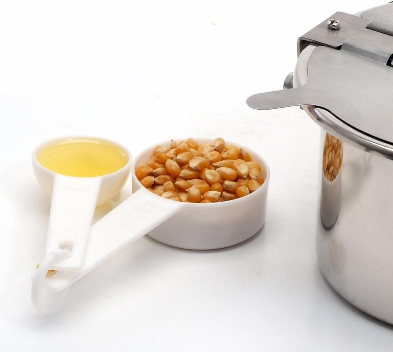 imageElite Gourmet EPM250X MaxiMatic 25 Ounce Classic Carnival Tabletop Kettle Popcorn Popper Machine RetroStyle Movie Hot Buttered Popcorn Red25 oz