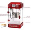 Elite Gourmet EPM-250X Maxi-Matic 2.5 Ounce Classic Carnival, Tabletop Kettle Popcorn Popper Machine, Retro-Style, Movie Hot Buttered Popcorn, Red(2.5 oz)